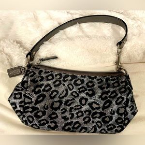 New metallic leopard print Coach evening/fun/versatile bag - super cute!